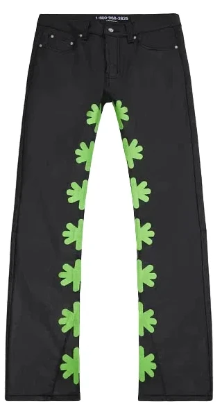 Lost Shdws Denim Pant Slime Green
