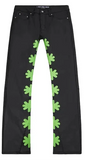 Lost Shdws Denim Pant Slime Green