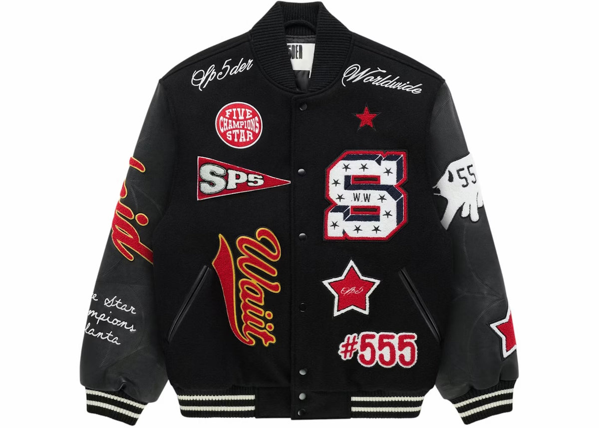 SP5DER DISTRICT V VARSITY JACKET