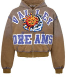 Vale Forever Sunny Zip Up Brown