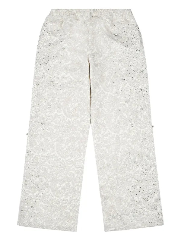 Birth Of Royal Child Cashew Blossom Pants White
