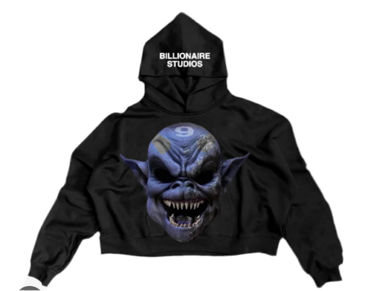 Billionaire Studios 'Look Killa' Pullover Hoodie Black