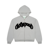 Godspeed Symmetric Studded Gray/Black Zip Up