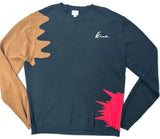 Kcreate Knit Bursts Black Longsleeve