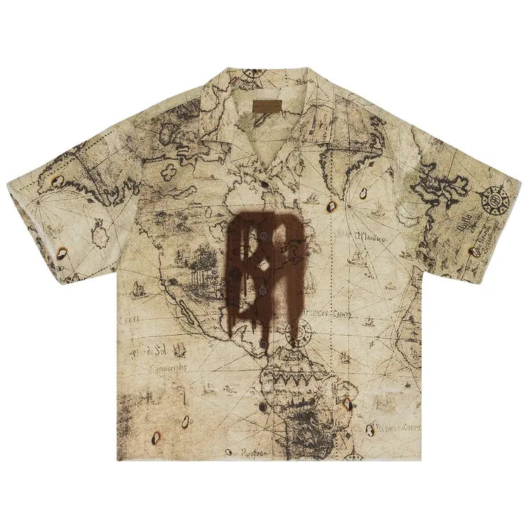 Birth Of Royal Child Nautical Map Shirt