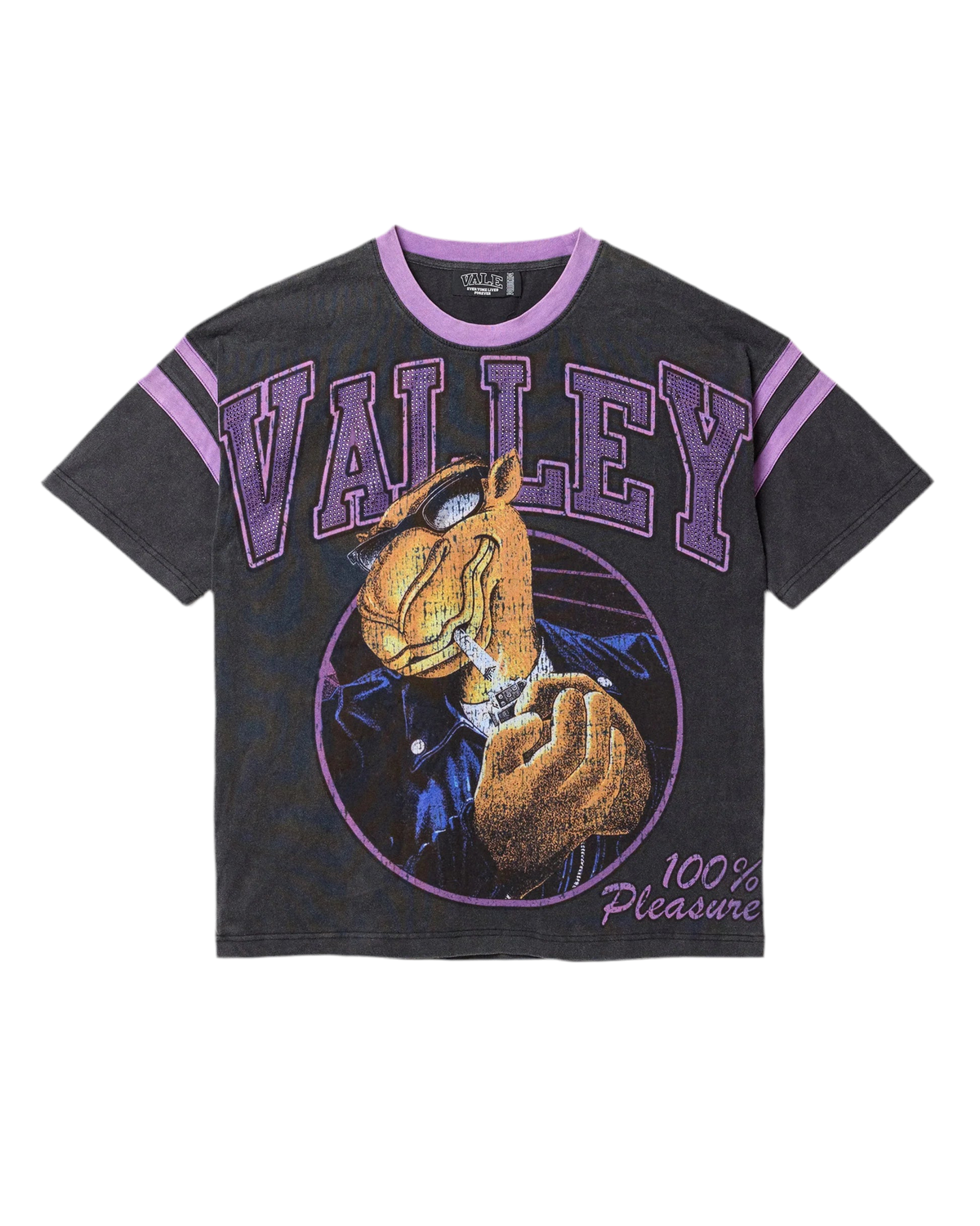 Purple Rays Bling Tee