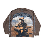 GODSPEED VIRTUOSO LS T-SHIRT BROWN