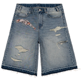 Bravest Studios Pistol Jorts Blue