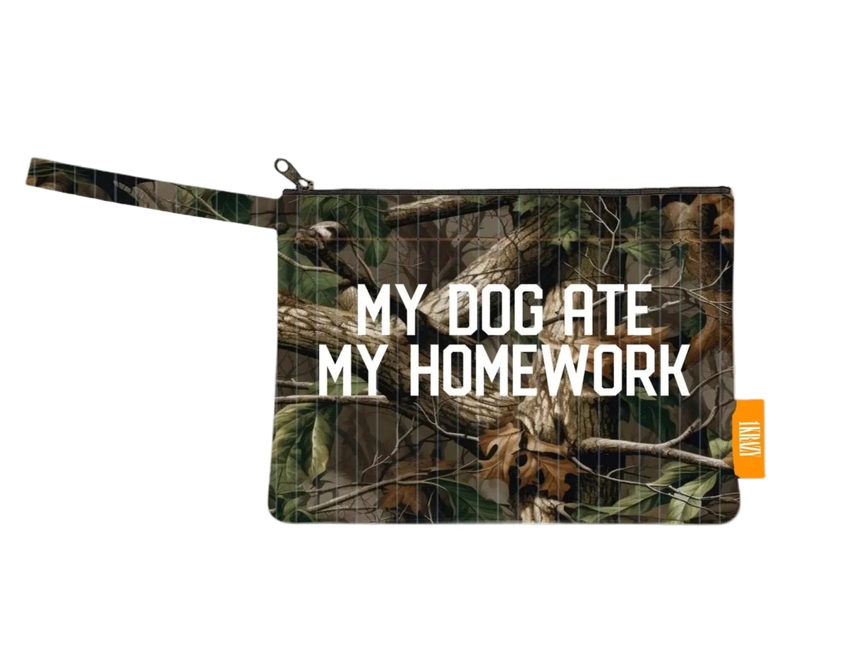 MY DOG ATE MY HOMEWORK