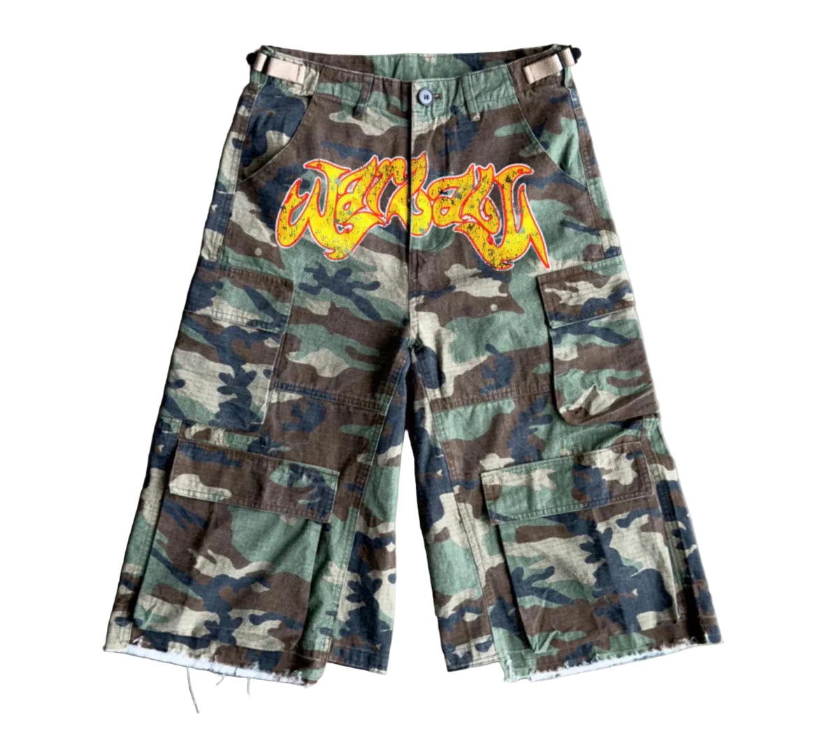 Bravest Studios WAR BABY CAMO CARGO SHORTS
