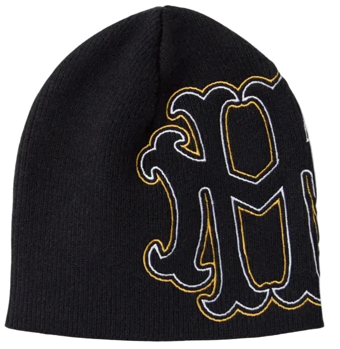 HMDD Skater Beanie Black/Yellow