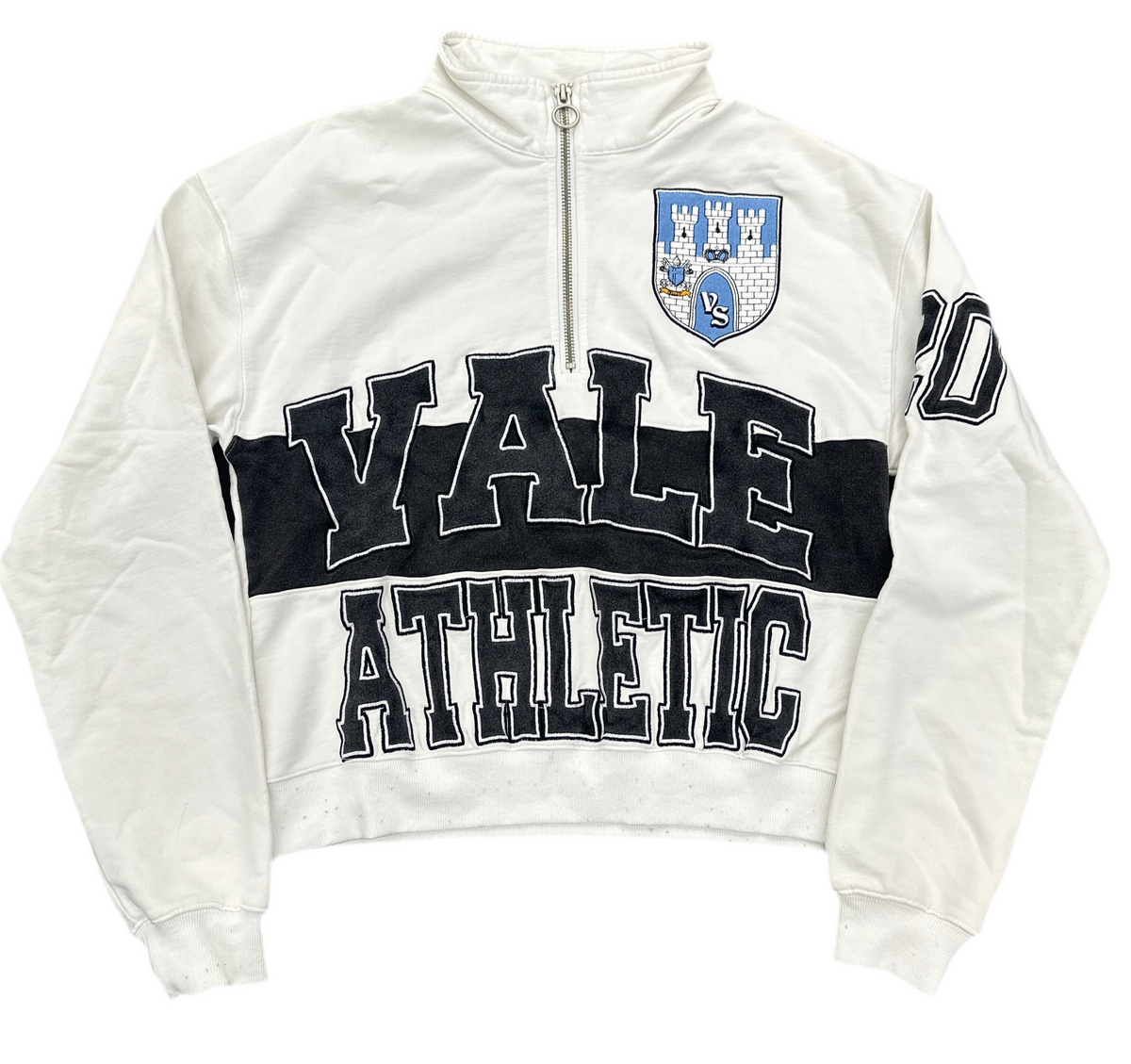 Vale White Manor Quarter Zip Hoodie