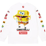 Supreme SpongeBob SquarePants Castelli Racing Tee