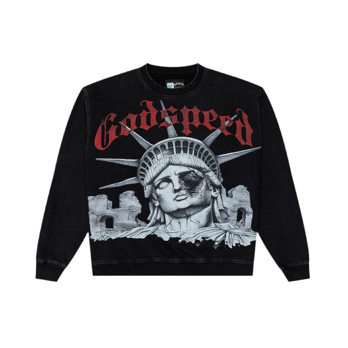 Godspeed R.O.M.E Sweater Black Red