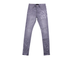 P001 Purple Jeans Dapple Vintage Rip