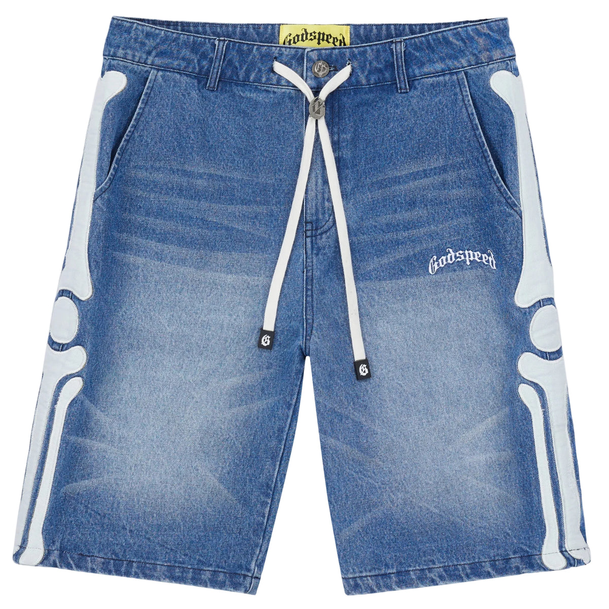 Femur Denim Shorts Blue