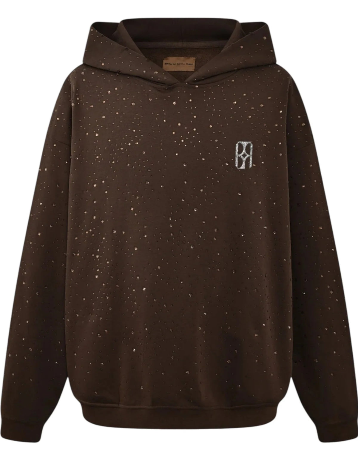 Birth Of Royal Child Starry Skydiamond Hoodie 'Brown'