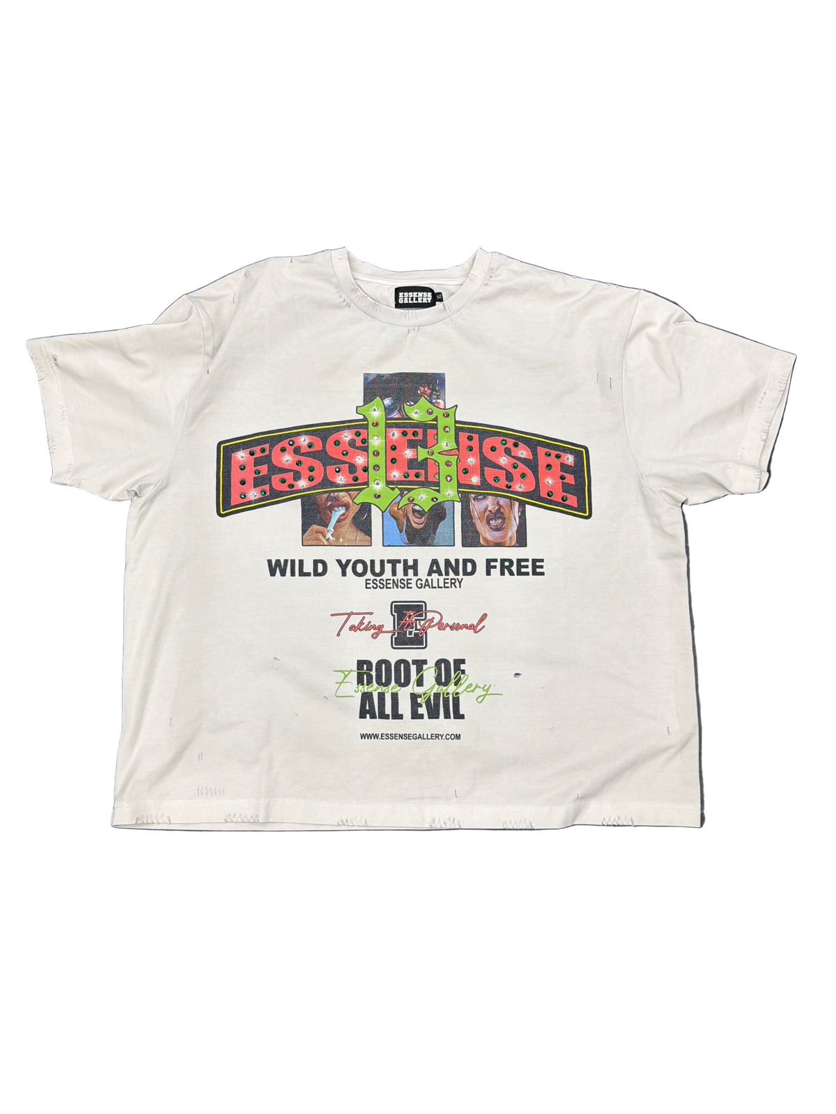 Essense Youth White Tee Shirt