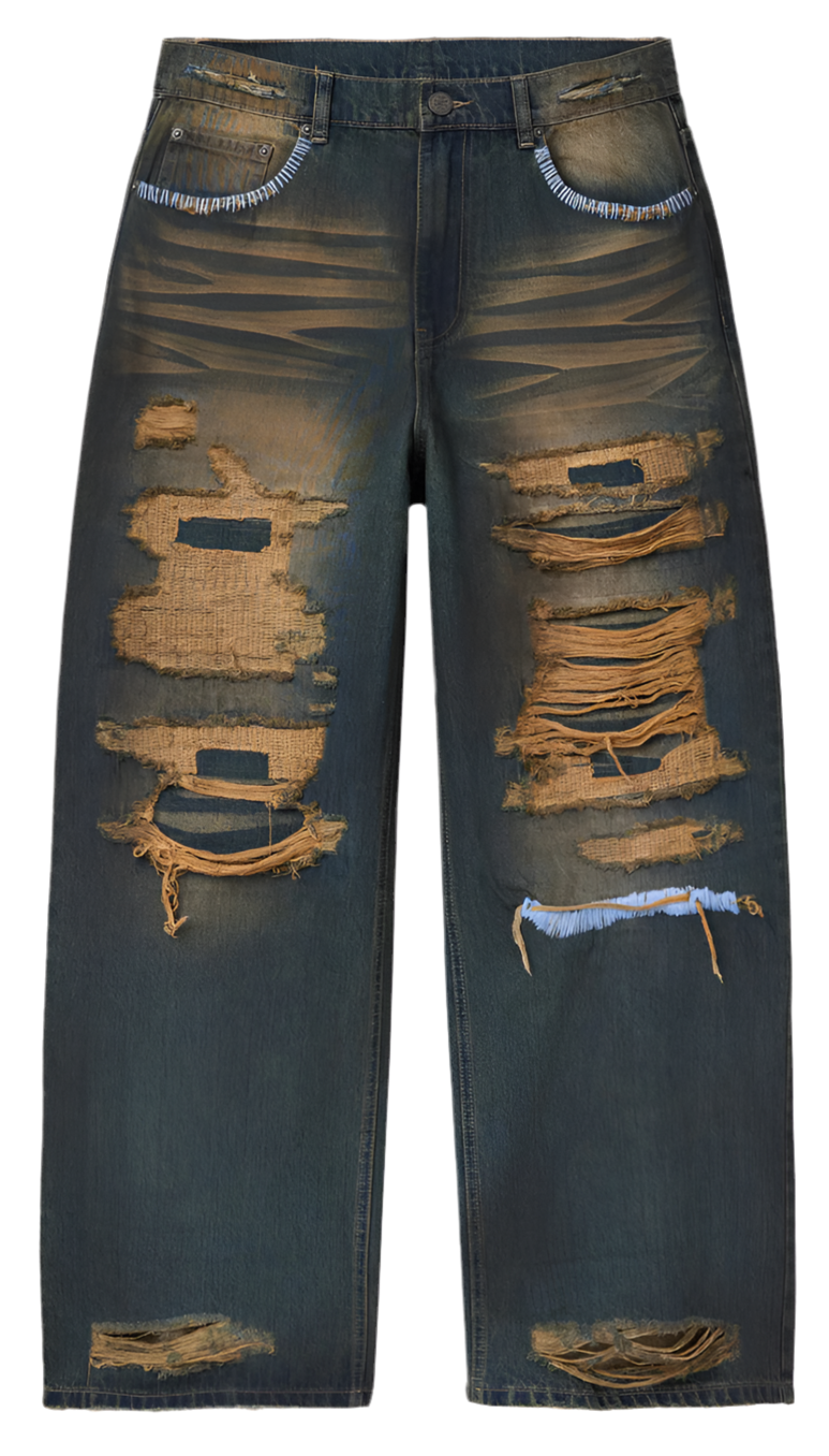 Vale Thrashed Denim Jeans