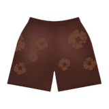 Denim Tears Mono Cotton Wreath Sweatshorts Brown