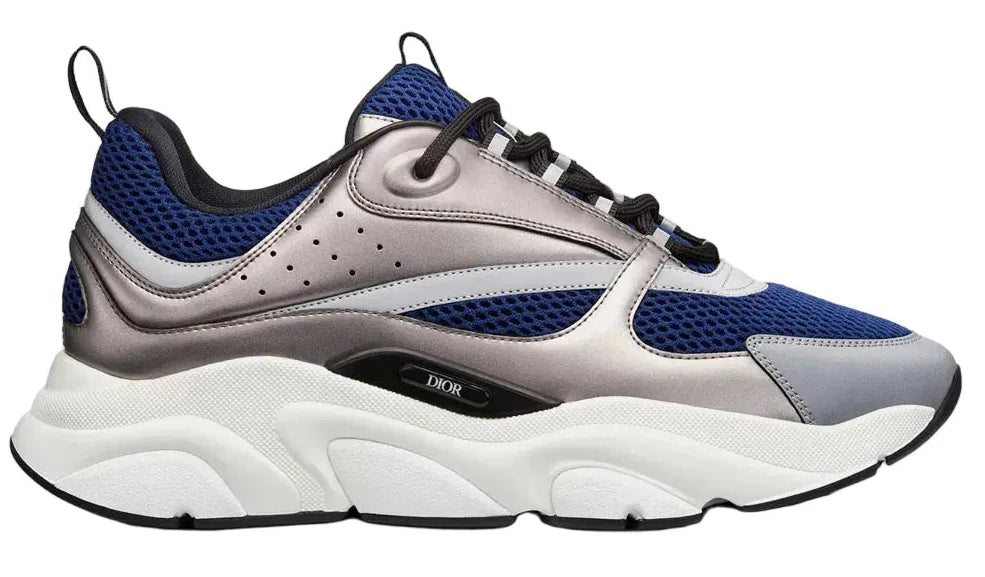 Dior B22 Navy Blue And Silver