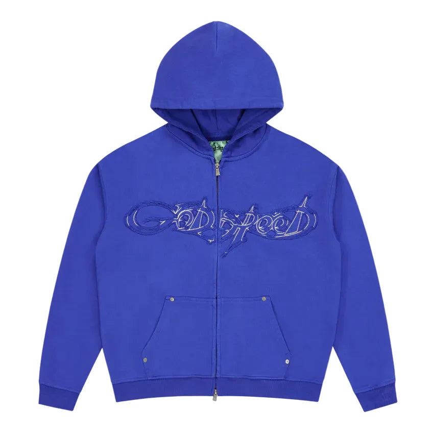 Godspeed Raw Important Hoodie Blue