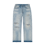Bravest Studios Blue Tribal Denim