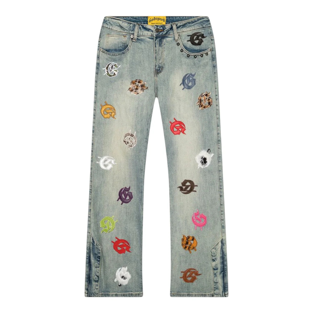 Godspeed Infinity Multi Baggy Jeans