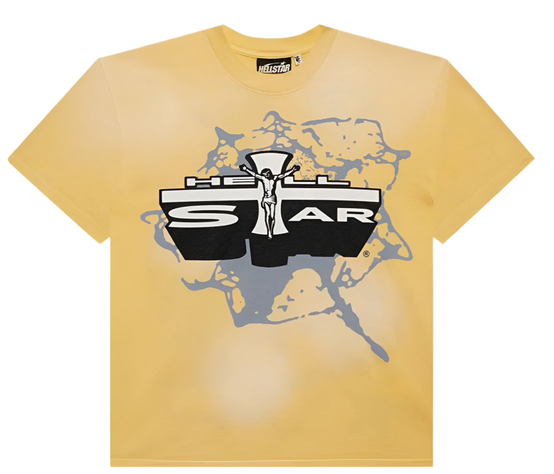 Hellstar Jesus Yellow Tee