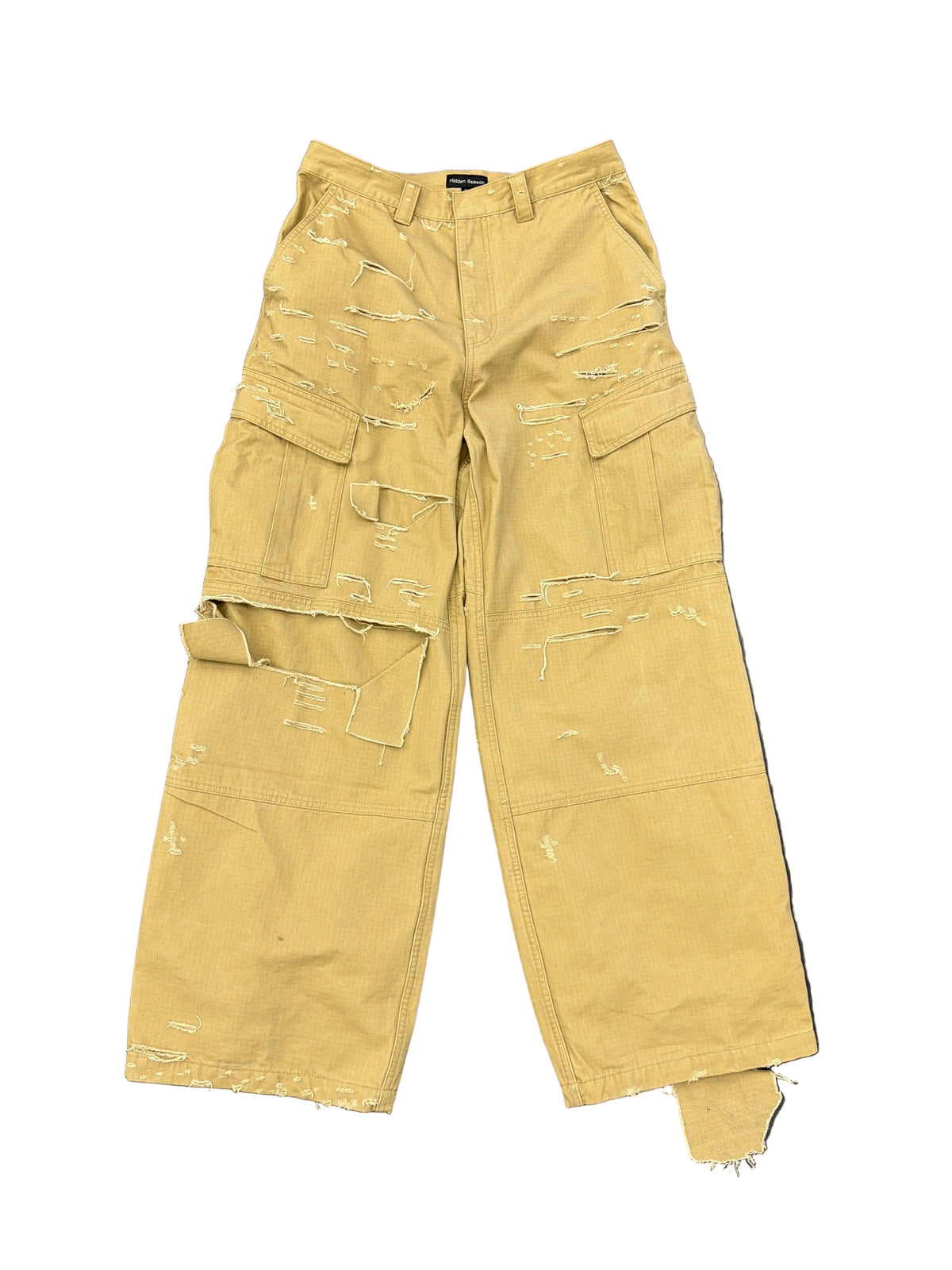 Hidden Season Khaki Cargo Pants