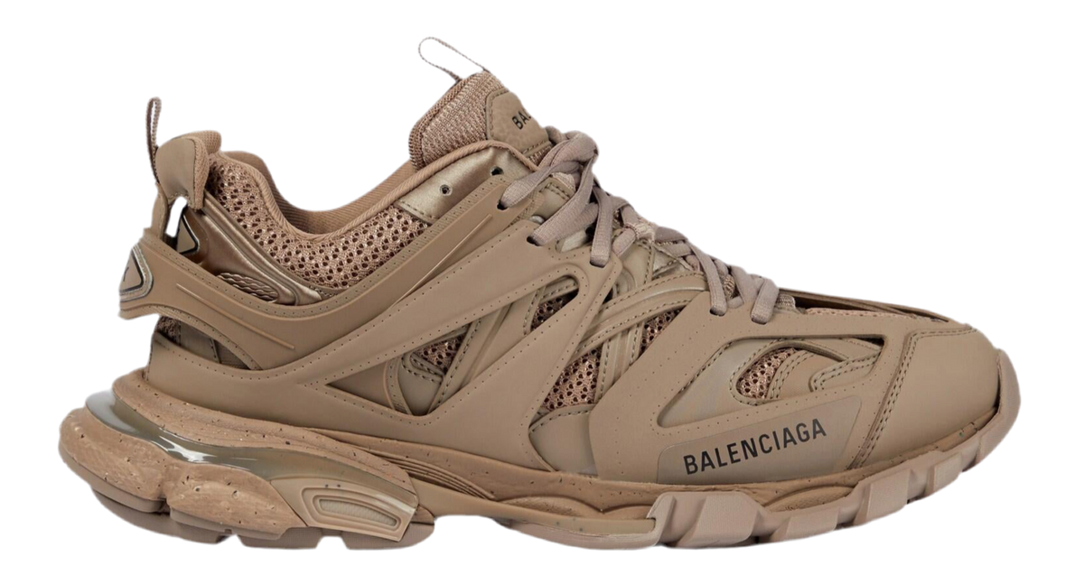 Balenciaga Track Beige Metallic Gold USED