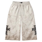 HMDD Holy Cross 3/4 Mud Shorts White
