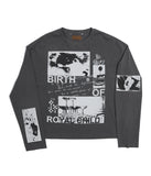 Birth Of Royal Child 90s Hollywood LS Tee Black