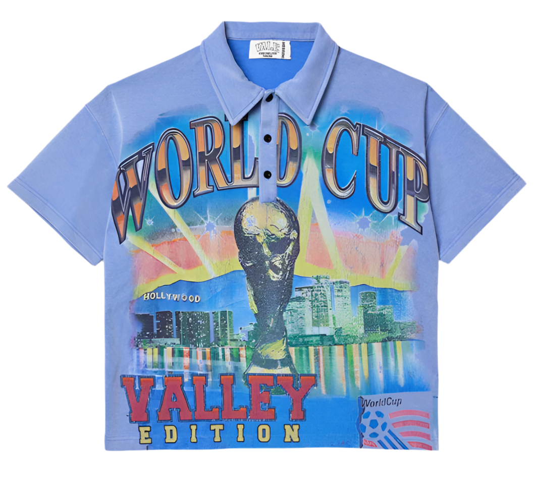 Vale Blue World Club Polo