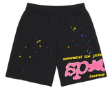 Sp5der PUNK V2 SWEATSHORT
Black