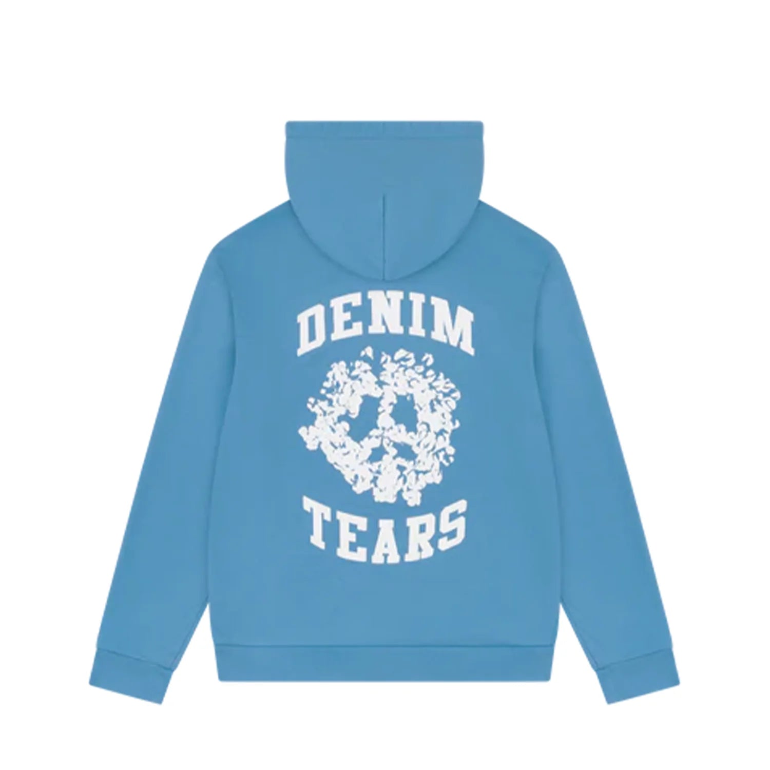 Denim Tears University Zip Hoodie Light Blue