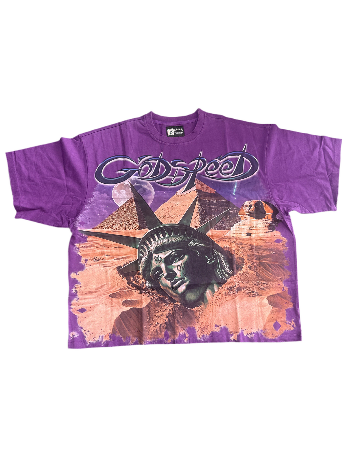 Godspeed Mother Cairo T-Shirt Purple