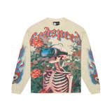 Godspeed Bone Vision Flowers Long Sleeve Tee