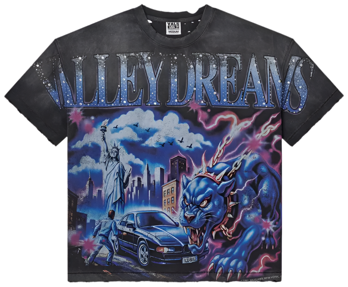 Vale Forever Monster Big Tee Black