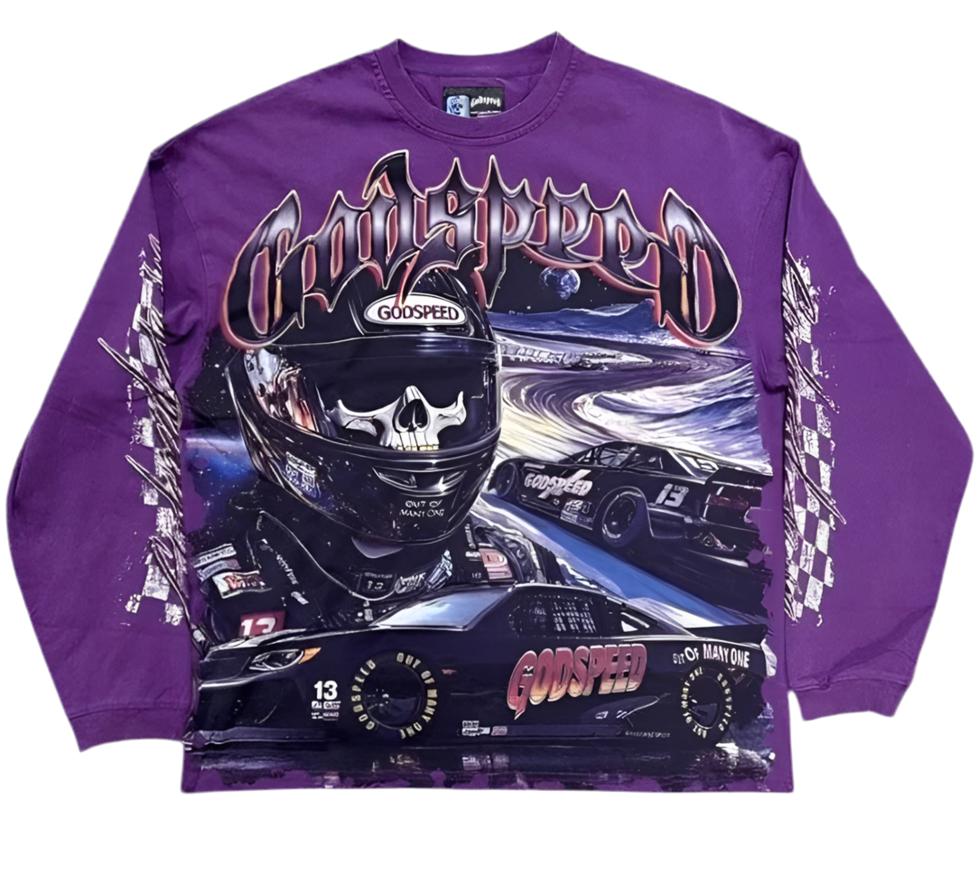 Godspeed Grape Le Dernier Long Sleeve Shirt