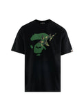 Bape Camo Face Tee Black