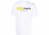 Palm Angels LA Spray Logo Tee Shirt White