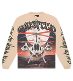 Godspeed Air Strike Thermal Long Sleeve Tee Shirt Cream