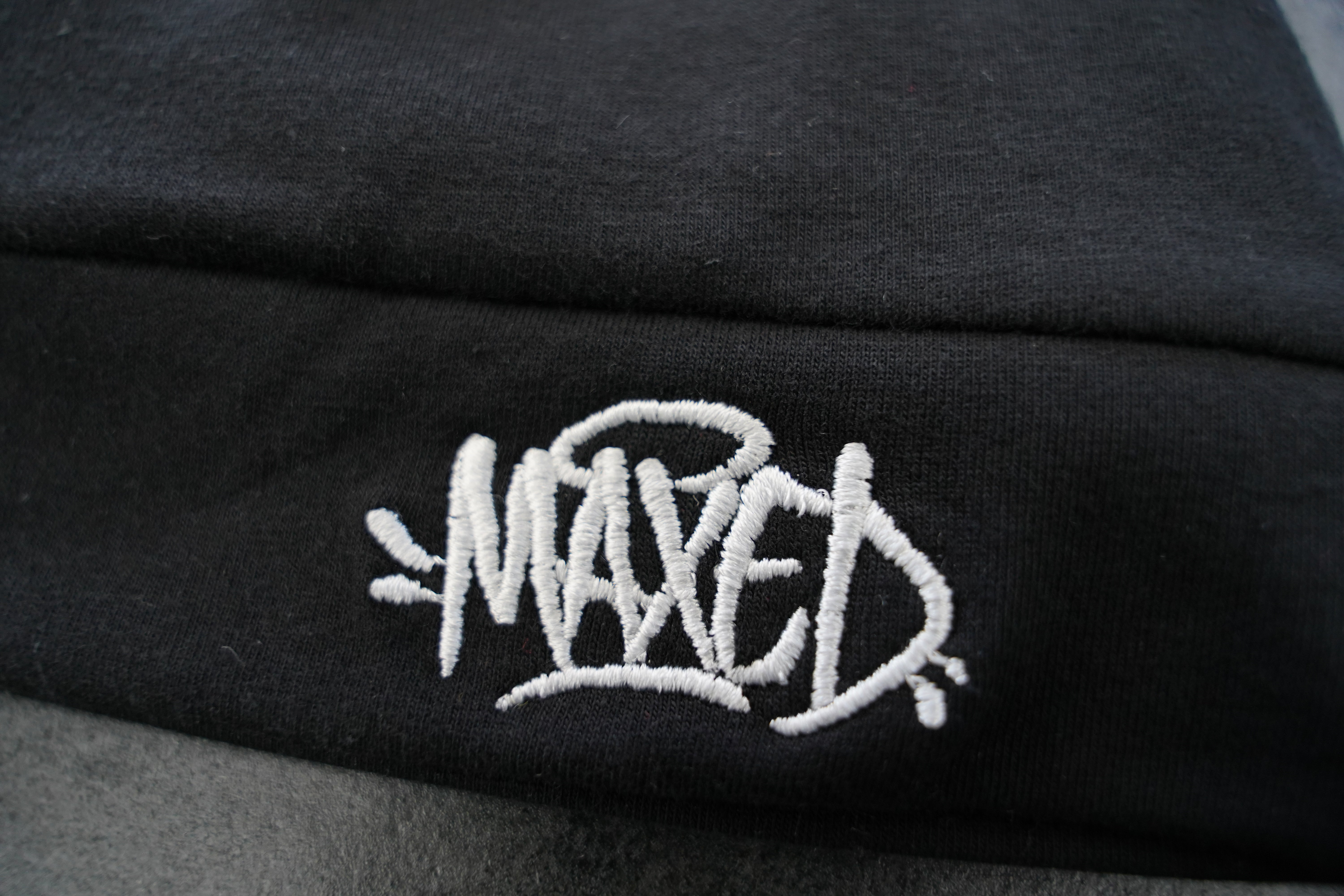 Maxed Out Black Skull Cap