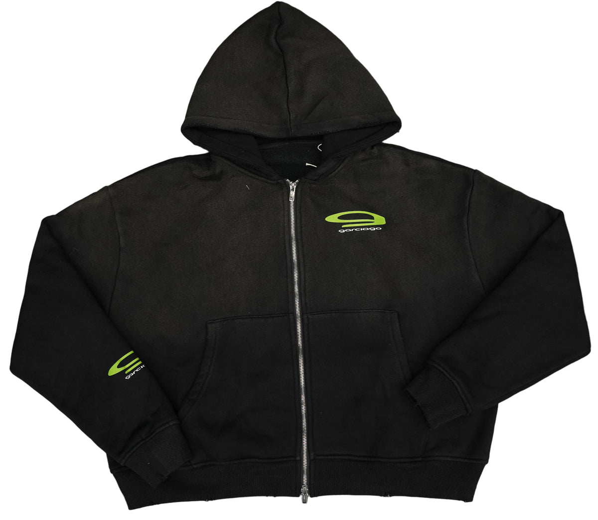 Garciago Zip Up Black/Green