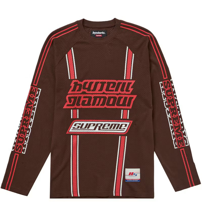 Supreme Hysteric Glamour Mesh L/S Top