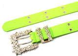 Sanity Lime Green Crown of Thorns Belt