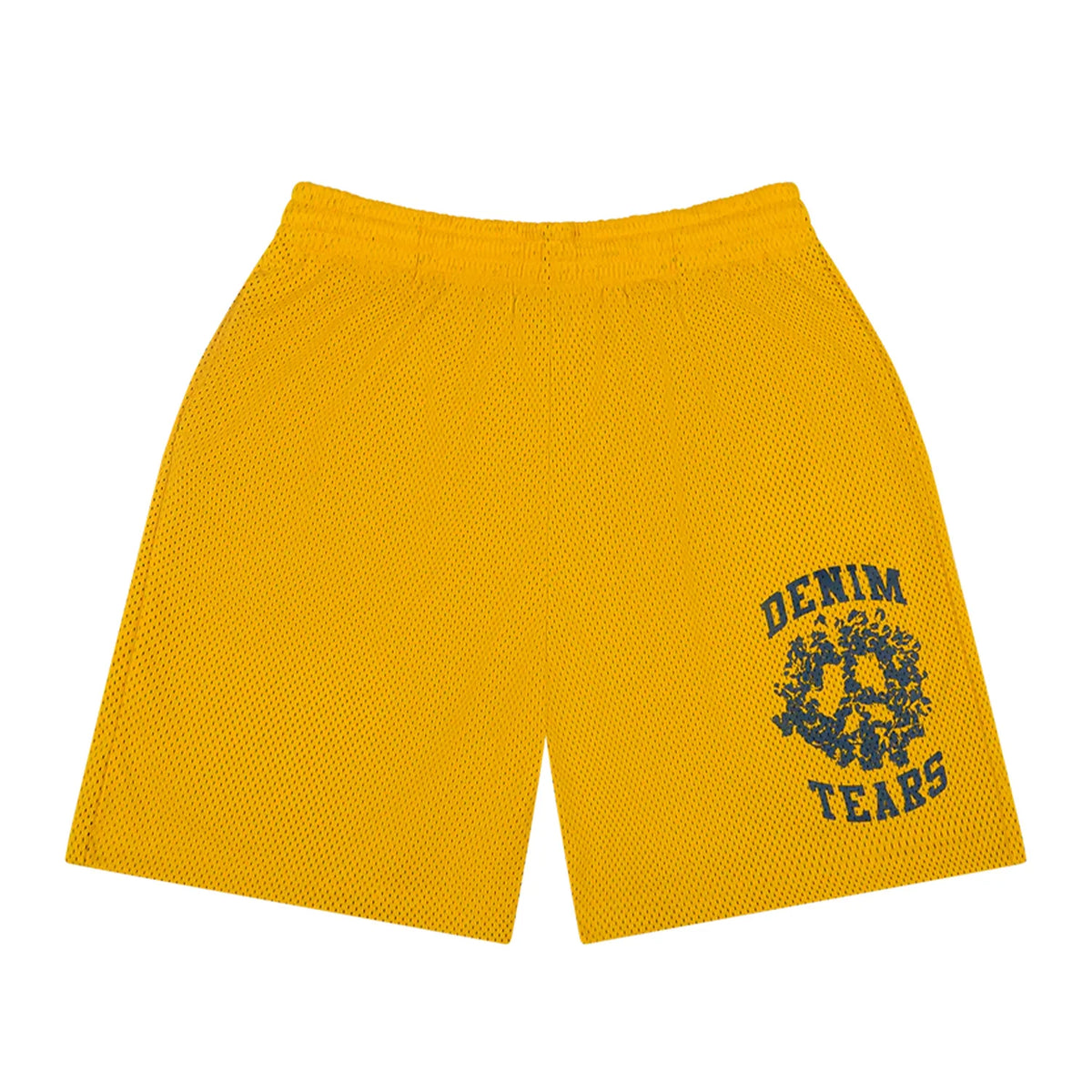 Denim Tears University Mesh Shorts Yellow