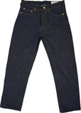 Evisu Embroidered Orange Japanese Dog Jeans