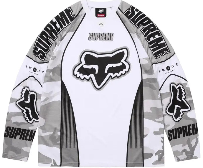 Supreme®/Fox Racing® L/S Top White